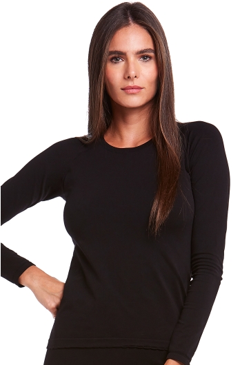 T-Shirt Thermal Skin Manga Longa