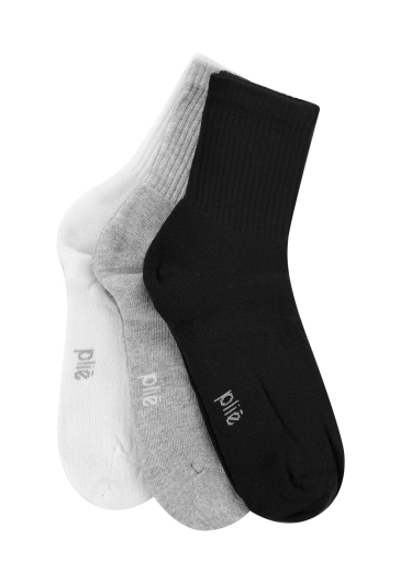 Kit 3 Pares Meia Esportiva
